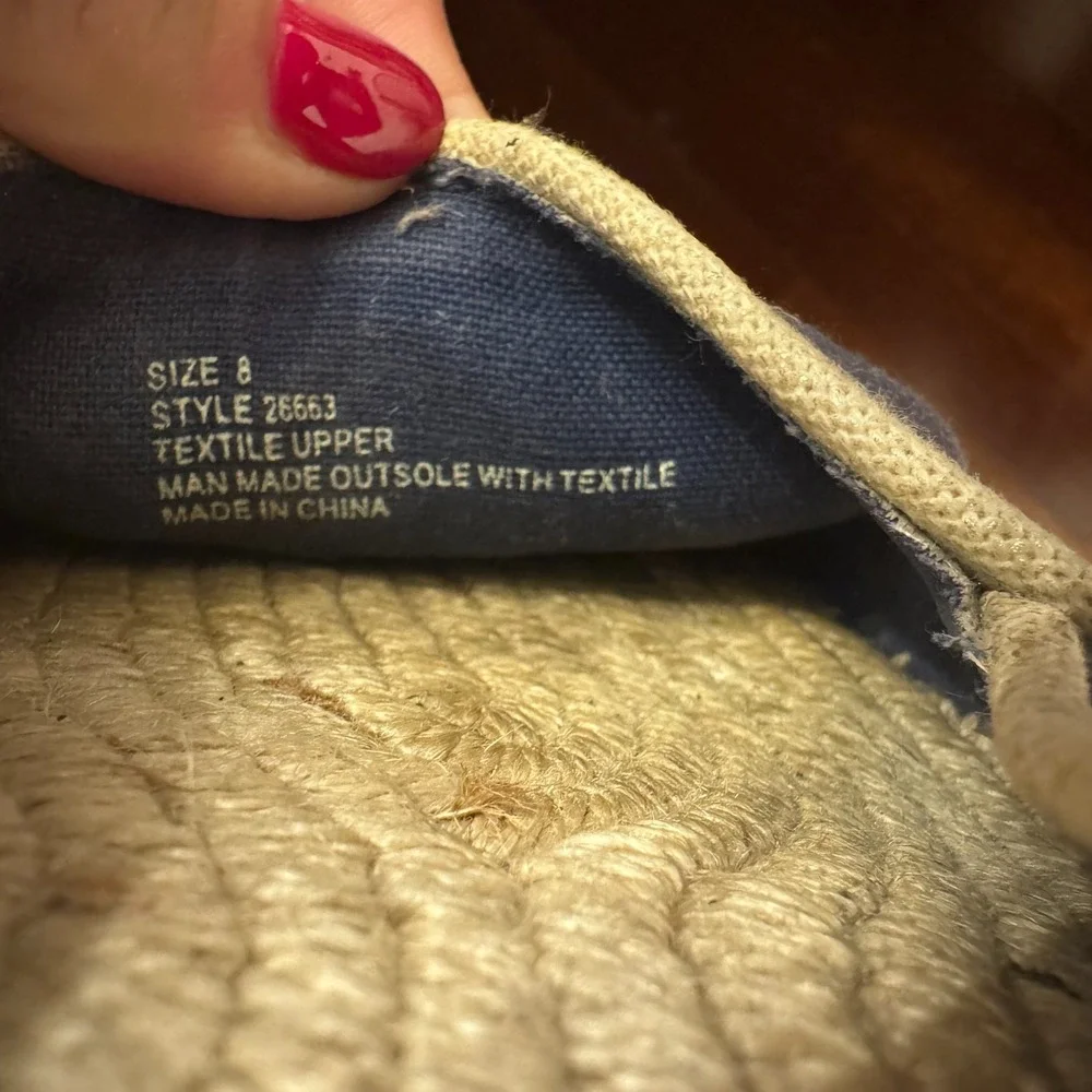Lilly Pulitzer espadrille blue
